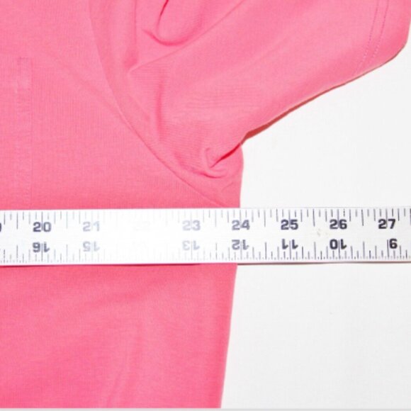 Excellent Johnnie-O Hangin Out West Coast Prep Cotton Polo, XL, Salmon Pink - Picture 6 of 7